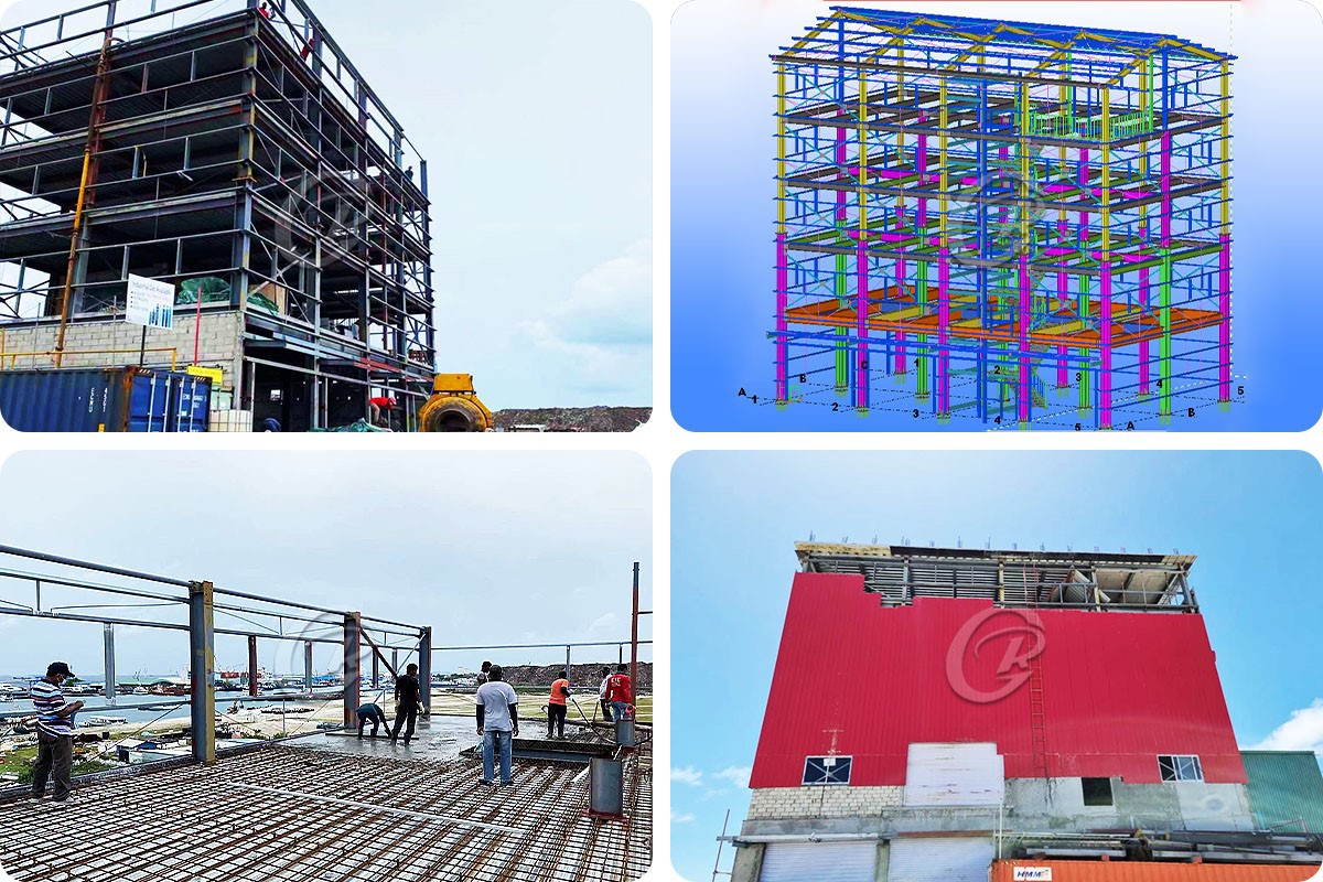 High Rise Steel Building made in China High Rise Steel Building made in China